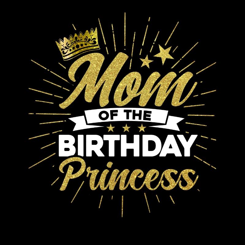 Maman de la princesse d’anniversaire