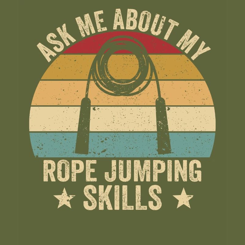 Lustiges Springseil Springseil springen Springseil