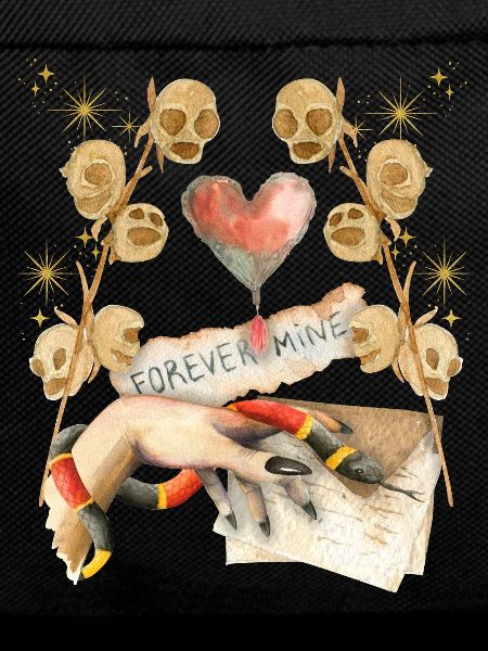 Gothic Skull Gothic-Valentine, Valentine's Day
