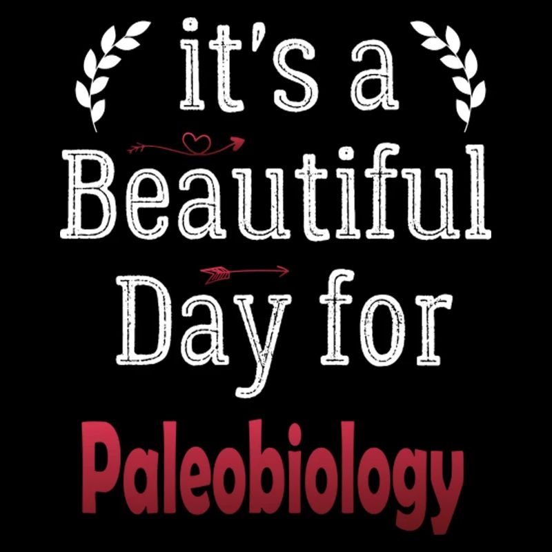 It's A Beautiful Day For Paleobiology Student