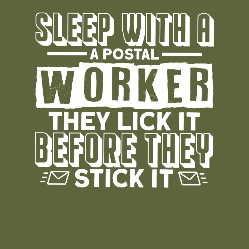 Postbote, Briefträger, Postarbeiter Tshirt