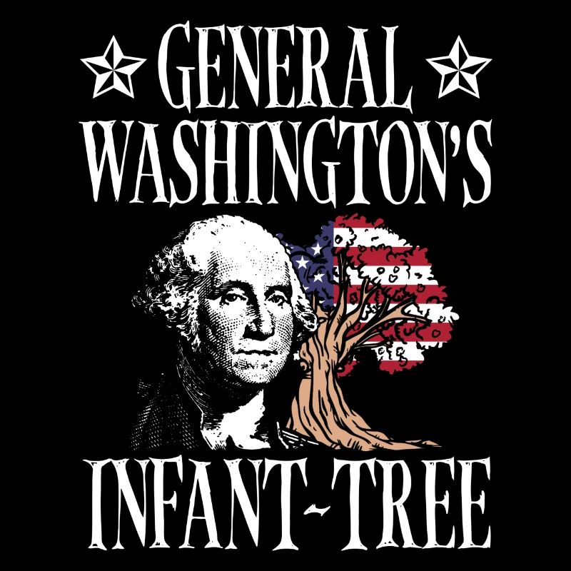 General Washingtons Säuglingsbaum 4. Juli