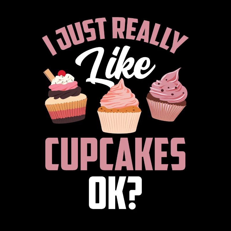 J’aime vraiment les cupcakes cupcakes sucrés