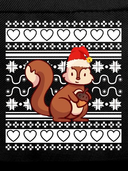 Ugly Christmas Sweater Christmas Squirrel