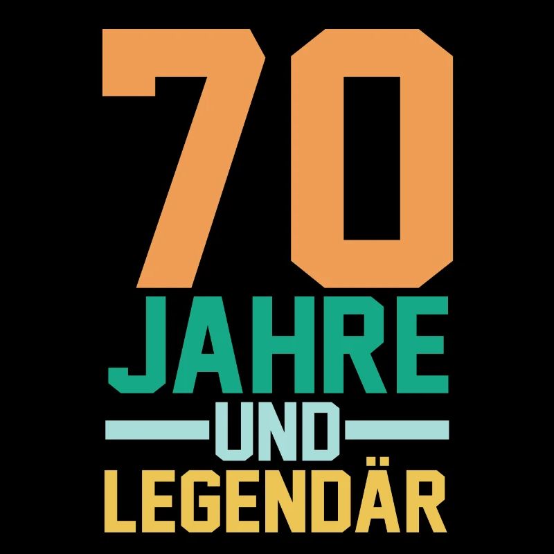 Siebzig 70 Jahre Siebzigster Geburtstag
