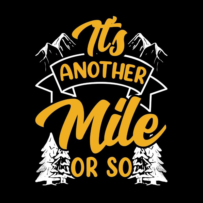 Eine Weitere Meile Oder So Halbe Meile Wanderung