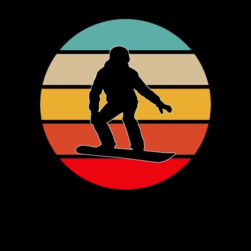 Snowboarding Retro