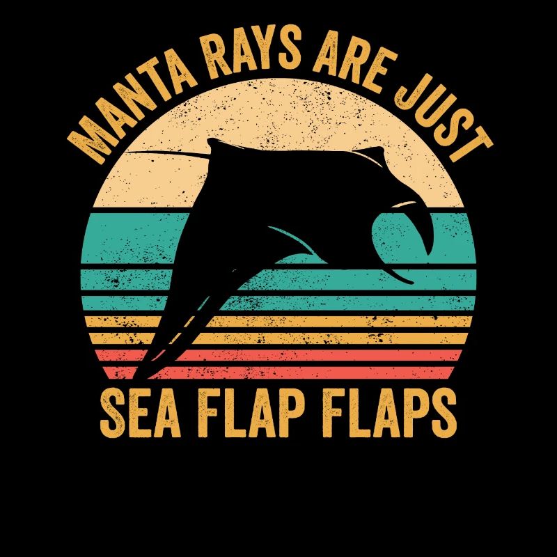 Funny manta rays stingrays are just sea