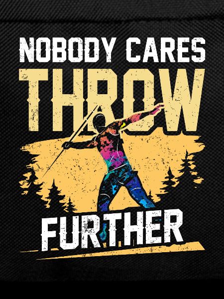 Nobody cares, keep throwing javelins