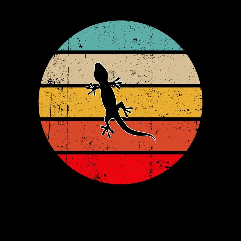 Eidechse Retro