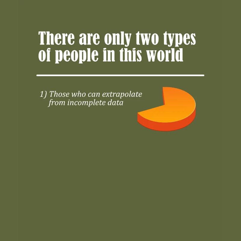 Two Types of People Extrapolate Incomplete Data