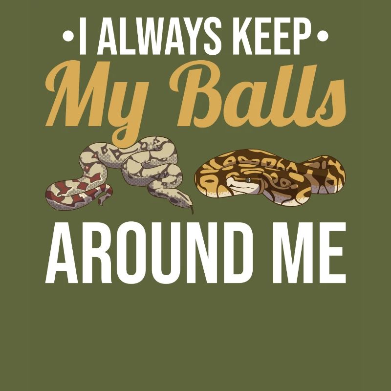 Funny Ball Python Snake