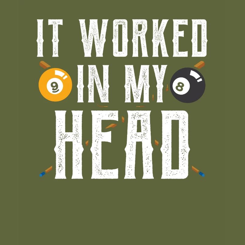 In my head it worked pool billiards