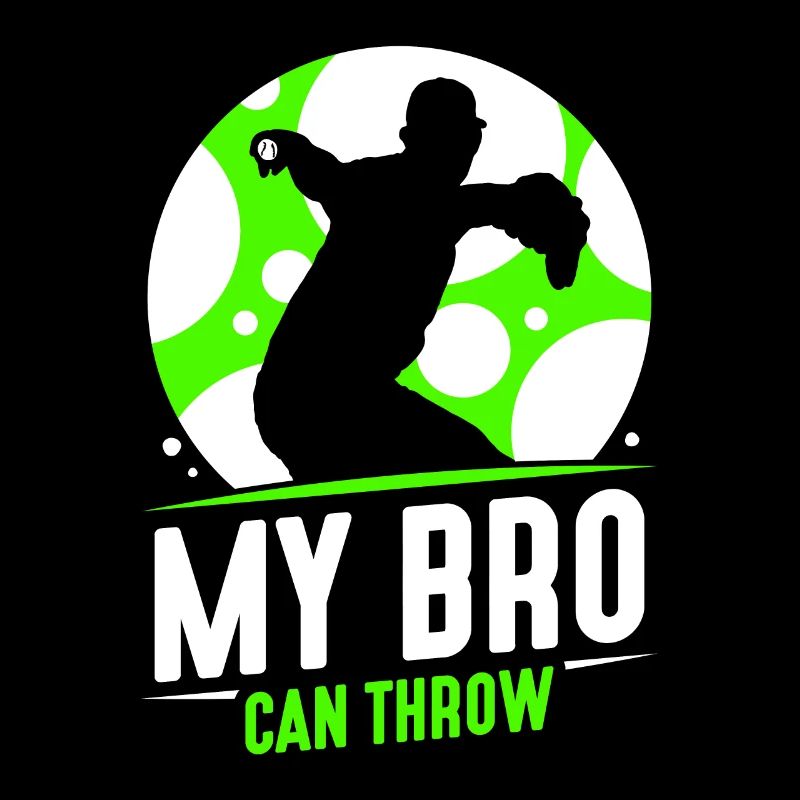 Mein Bruder Kann Werfen Pitcher Baseball Werfer