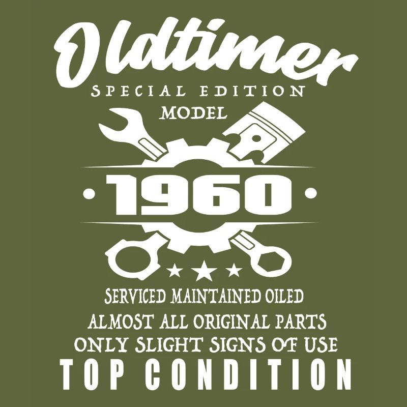 Oldtimer Special Edition Model 1960 Birthday