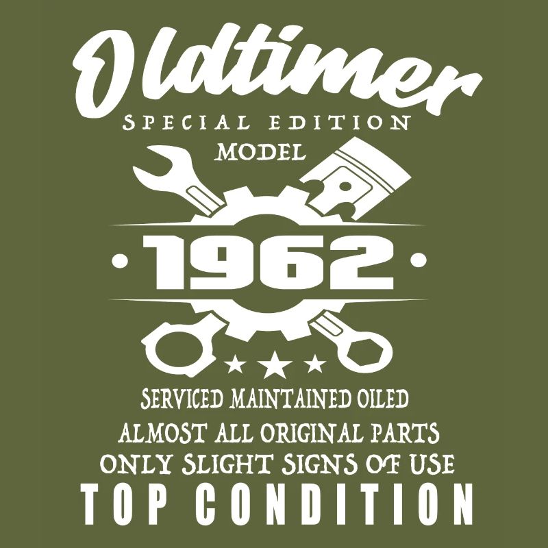 Oldtimer Special Edition Modell 1962 Geburtstag