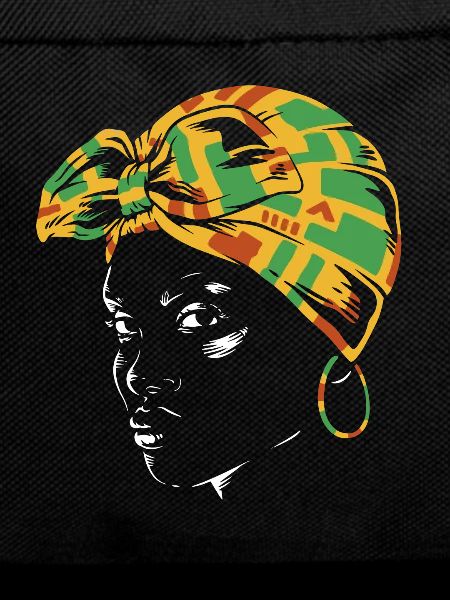 Kente Headwrap Portrait