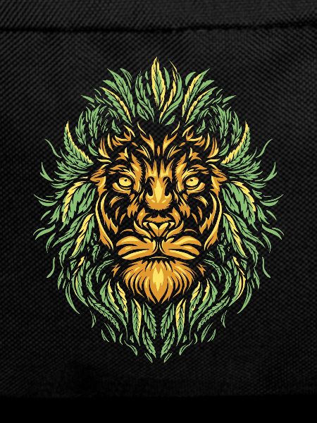 Leaf Lion Green Leaf Mask