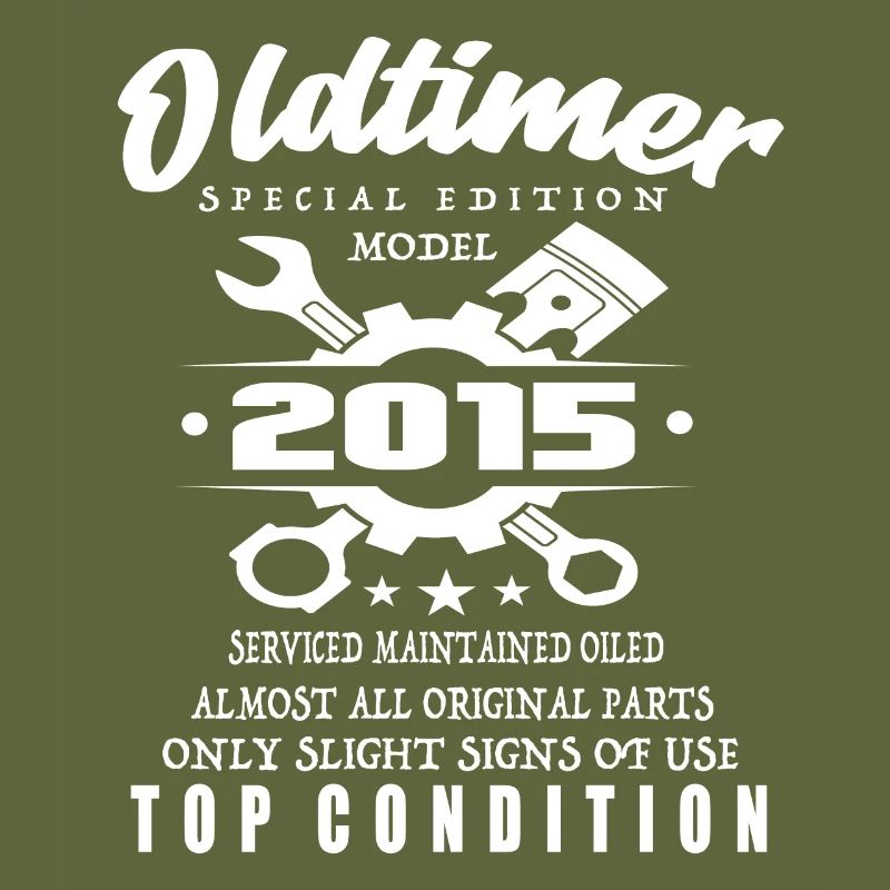Oldtimer Special Edition Model 2015 Birthday