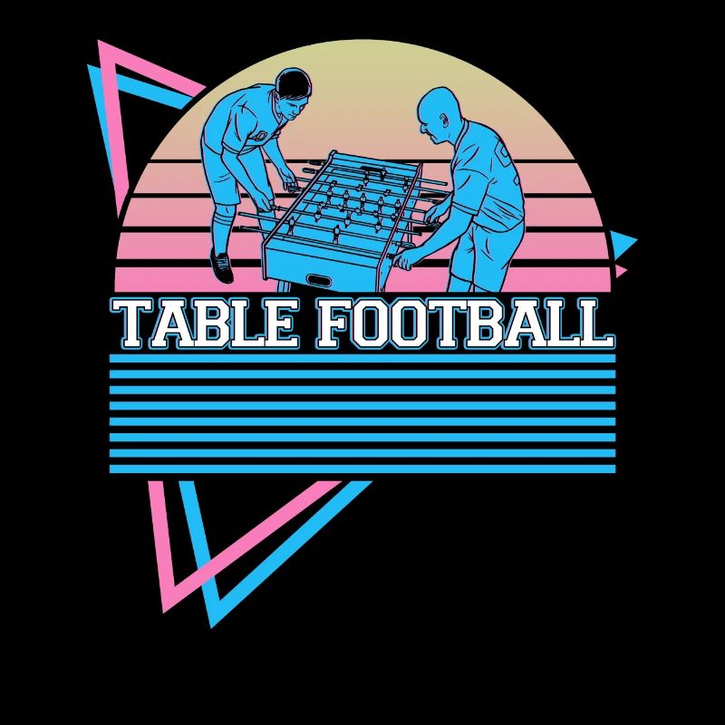 Table football player retro