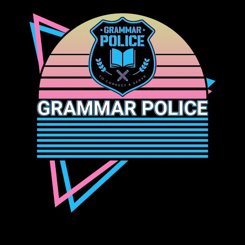 Grammatikpolizei Retro