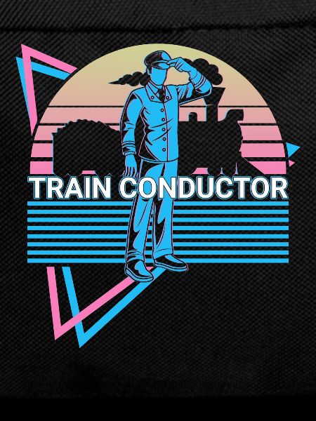 Train conductor Retro