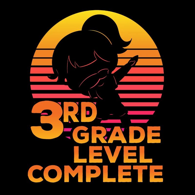 3rd grade Full silhouette dab end