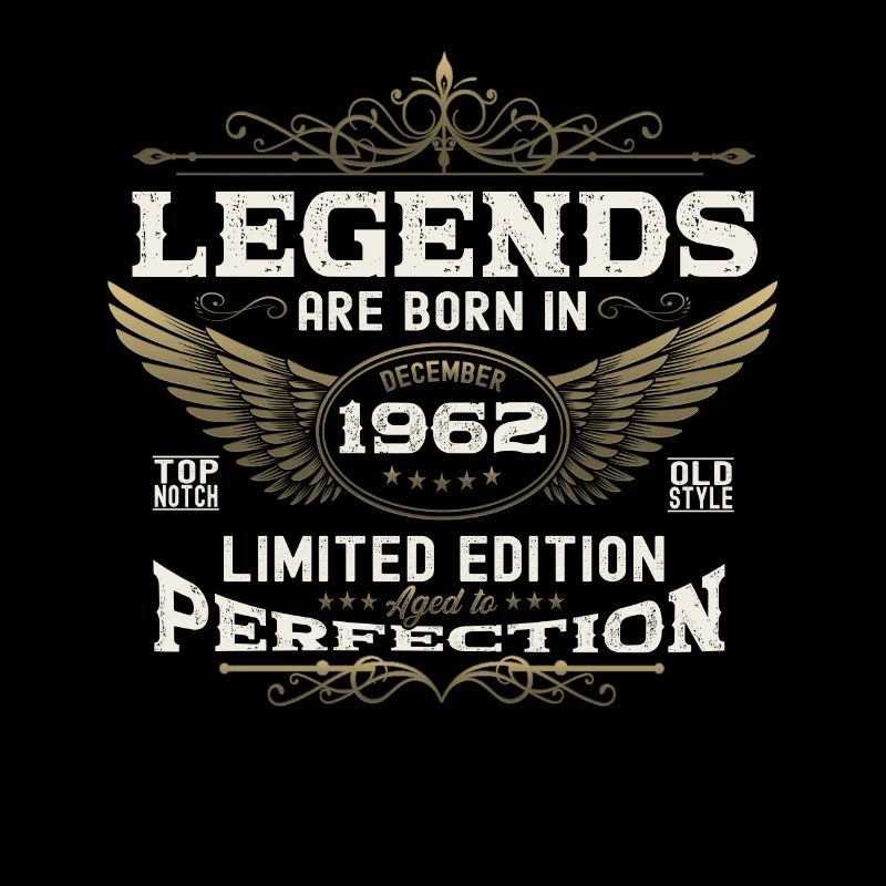 Born December 1962 60th birthday Legend Mann