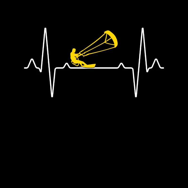 kite surfing heartbeat
