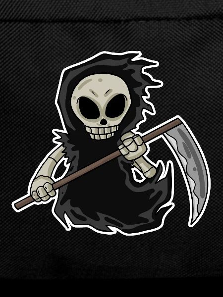 Grim Reaper with scythe