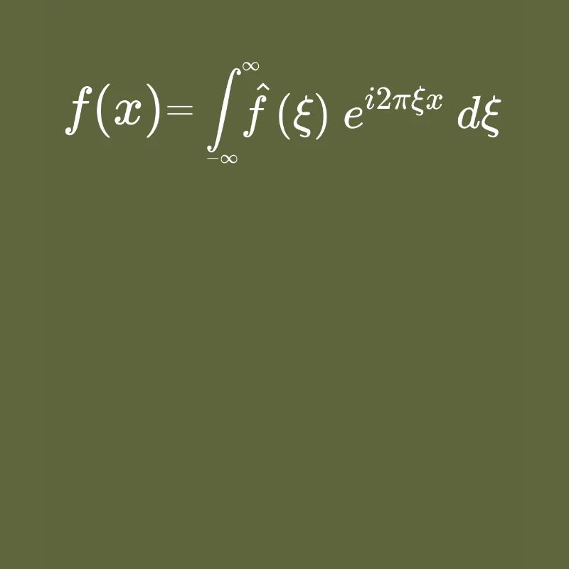 Fourier Transform Formula Engineering Physics