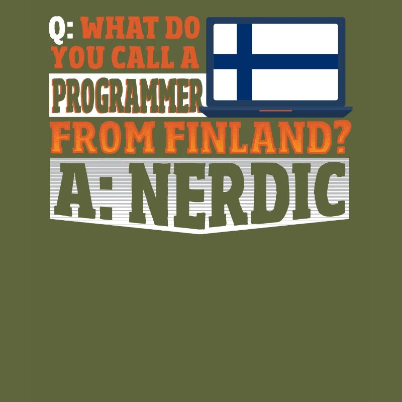 Comment appelle-t-on un programmeur finlandais? Nerd