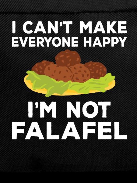 Funny falafel design