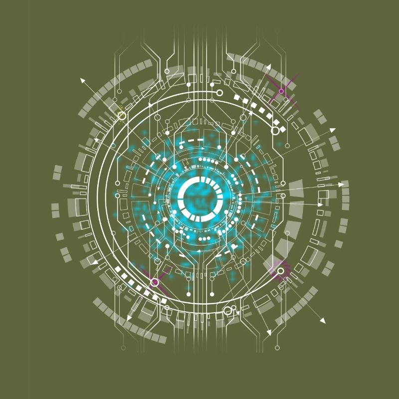 computer Space cpu pc Nerd Circuit Board Warp geek ai ki