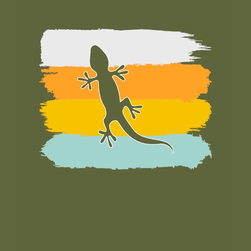 Eidechse Retro