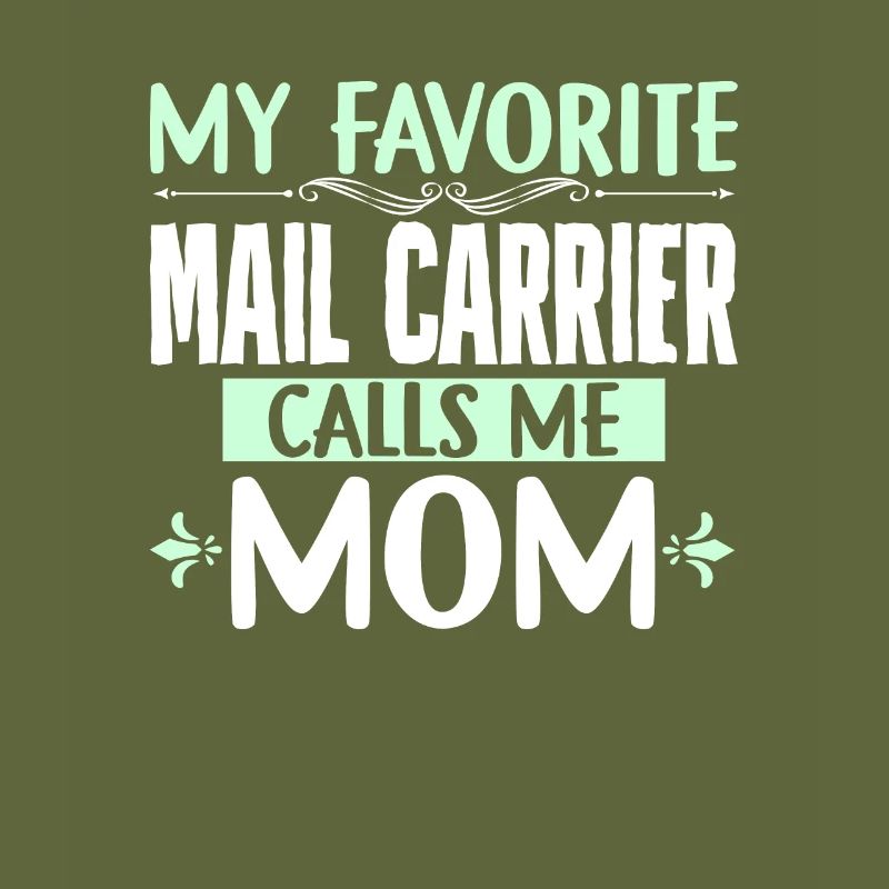 Mutter Bester Postbeförderer Sohn