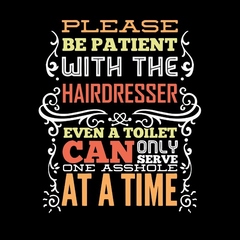 Friseur Friseuse Spruch Lustig Geschenk