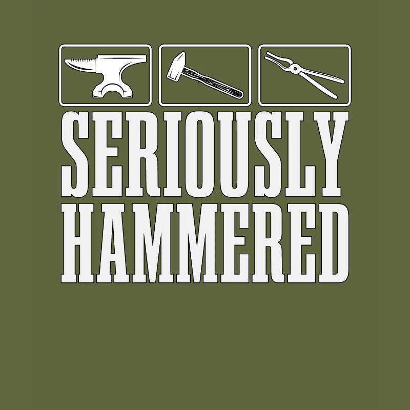 Forging Seriously Hammered Iron Worker Blacksmiths