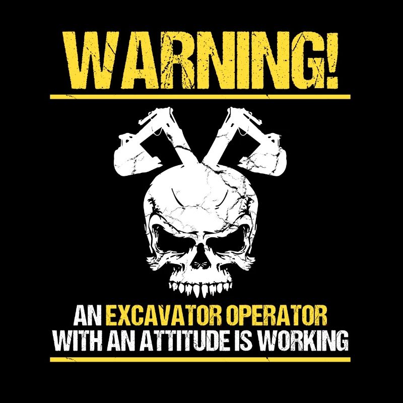 Heavy machinery operator for excavator operators