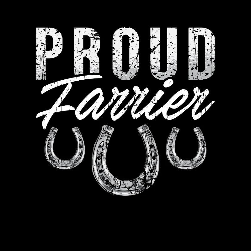 Farrier Proud Farrier Forging Horseshoe Metalsmith