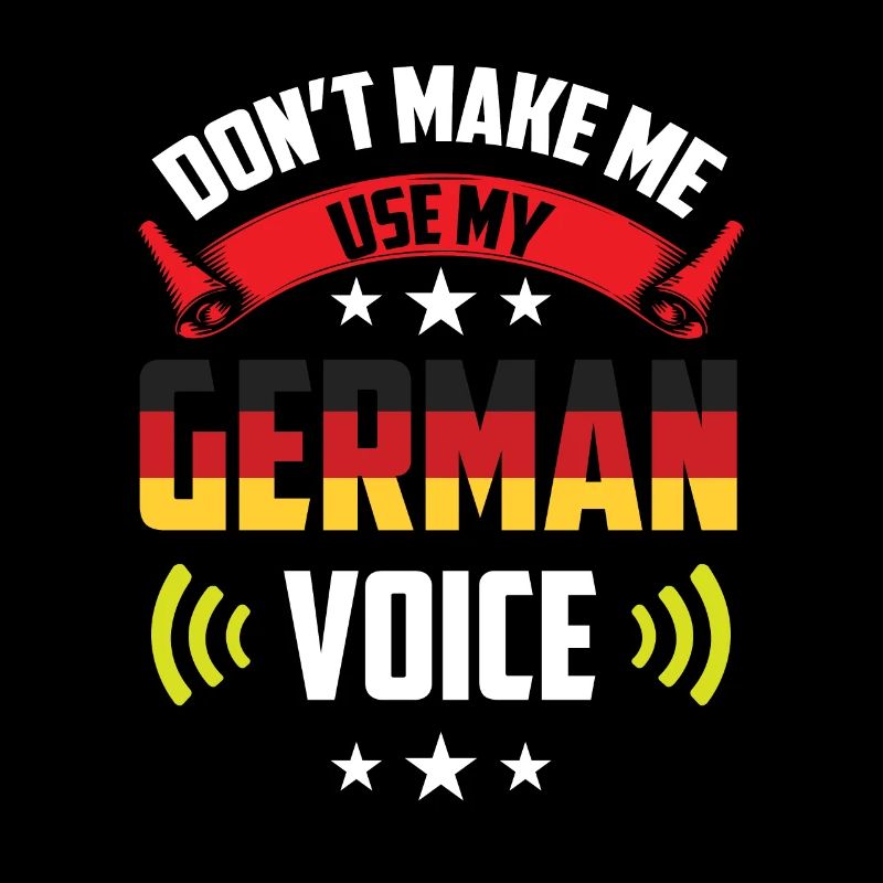 Ne forcez pas ma voix allemande allemande