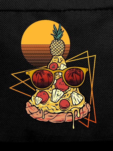 Retro Pizza Hawaii