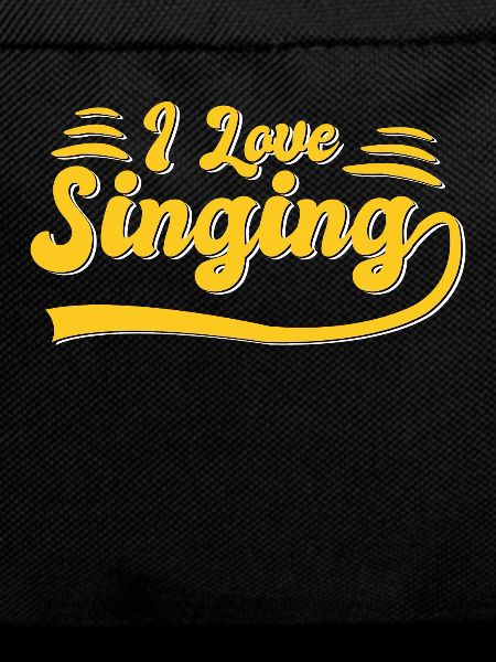 I love singing