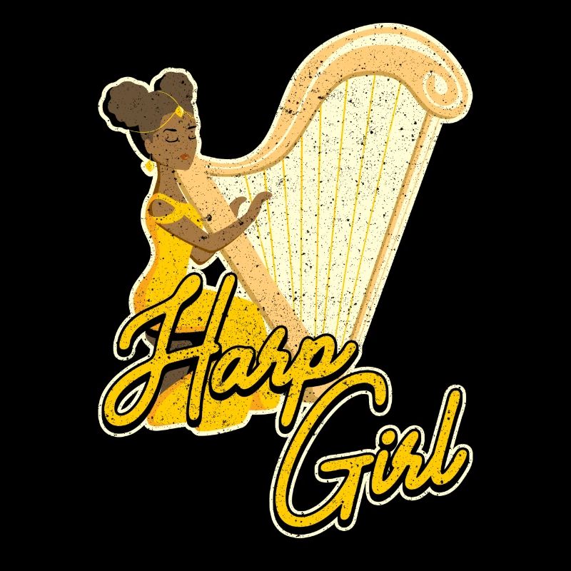 Harpe Fille Harfe