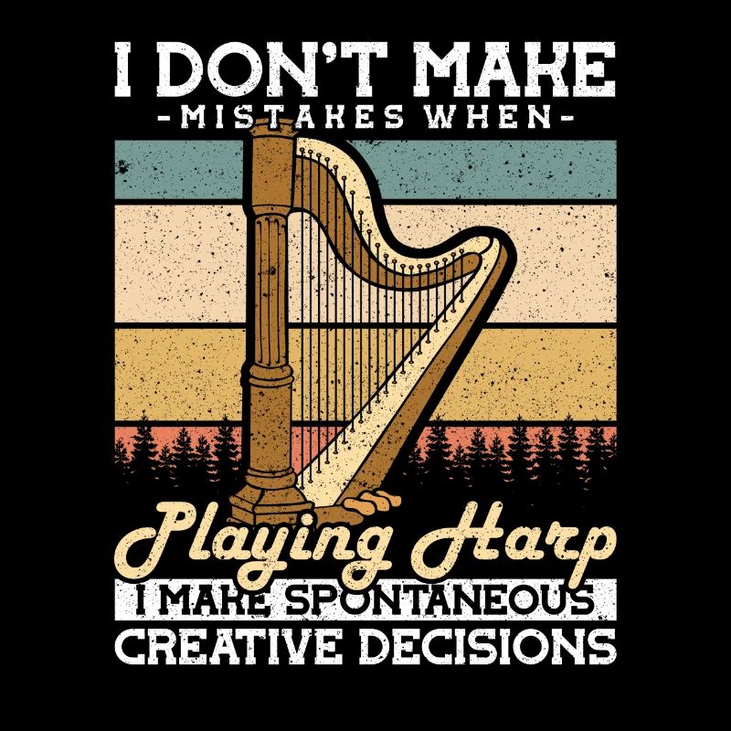 I don't make Mistakes when playing harp