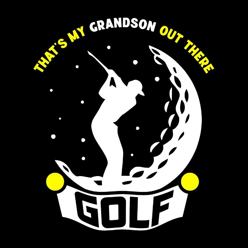 This is my grandson out there playing golf