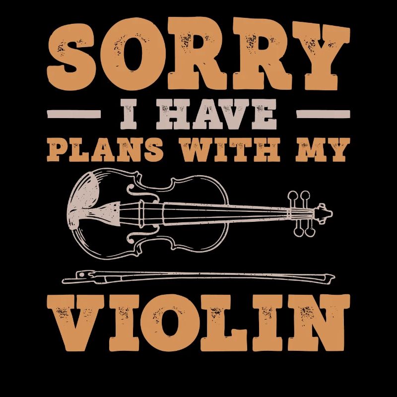 Violoniste Désolé d’avoir