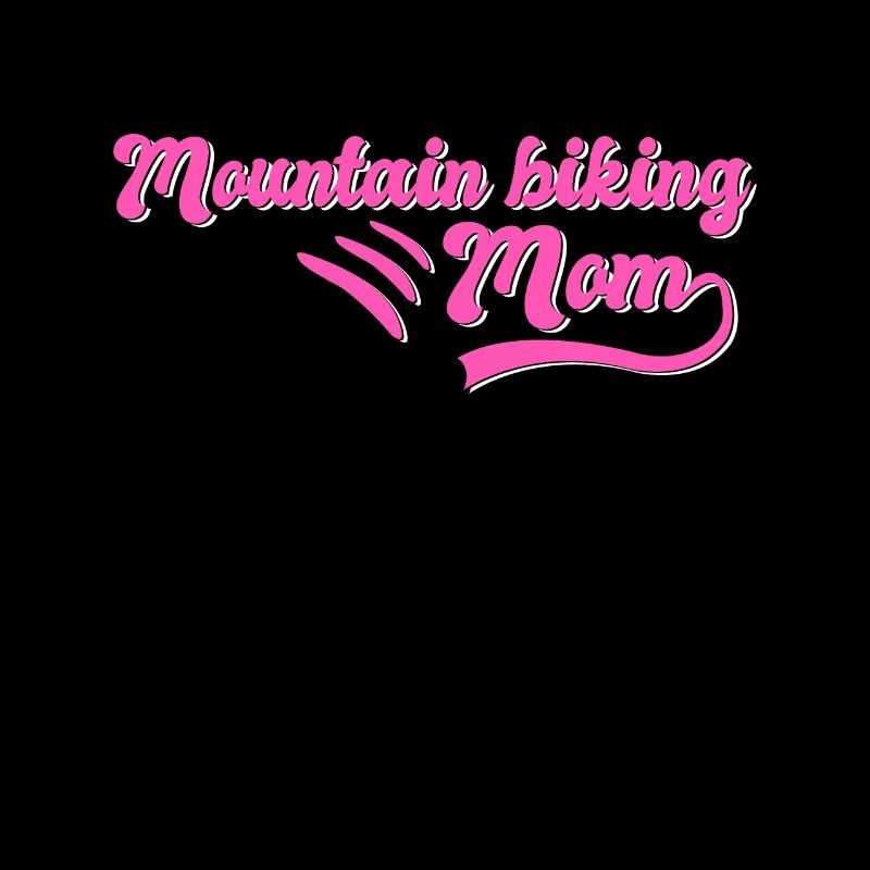 Mountain biking mom