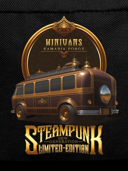 STEAMPUNK OLDTIMER OLDTIMER RETRO MINIVANS