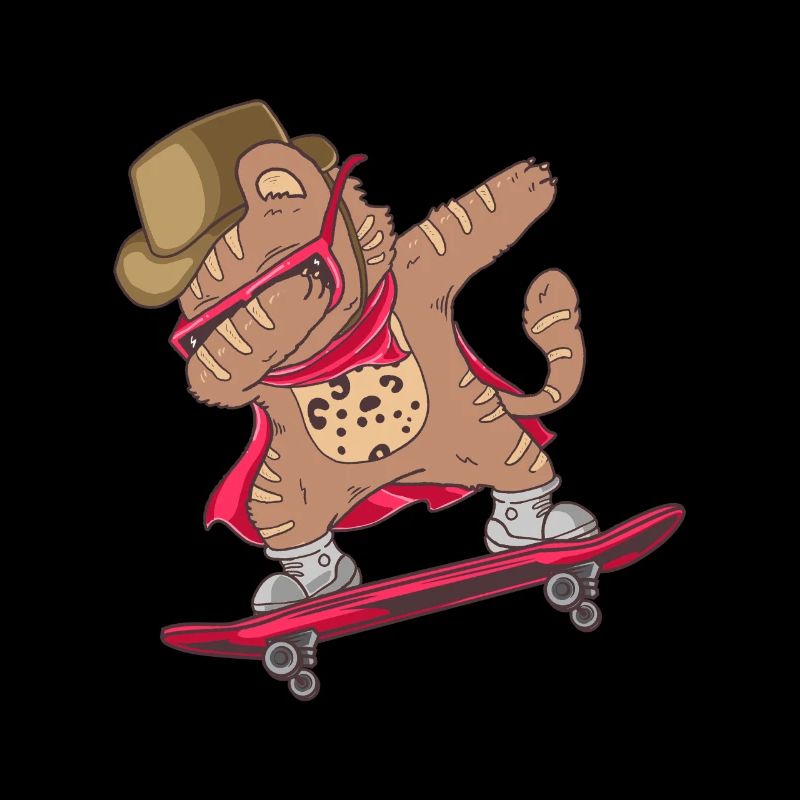 Skateboard Ocelot